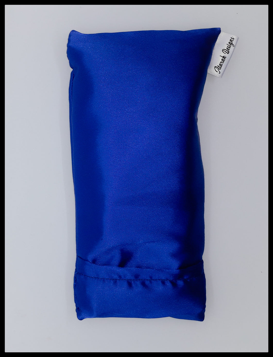 Nicola Royal Blue Satin Eye Pillow